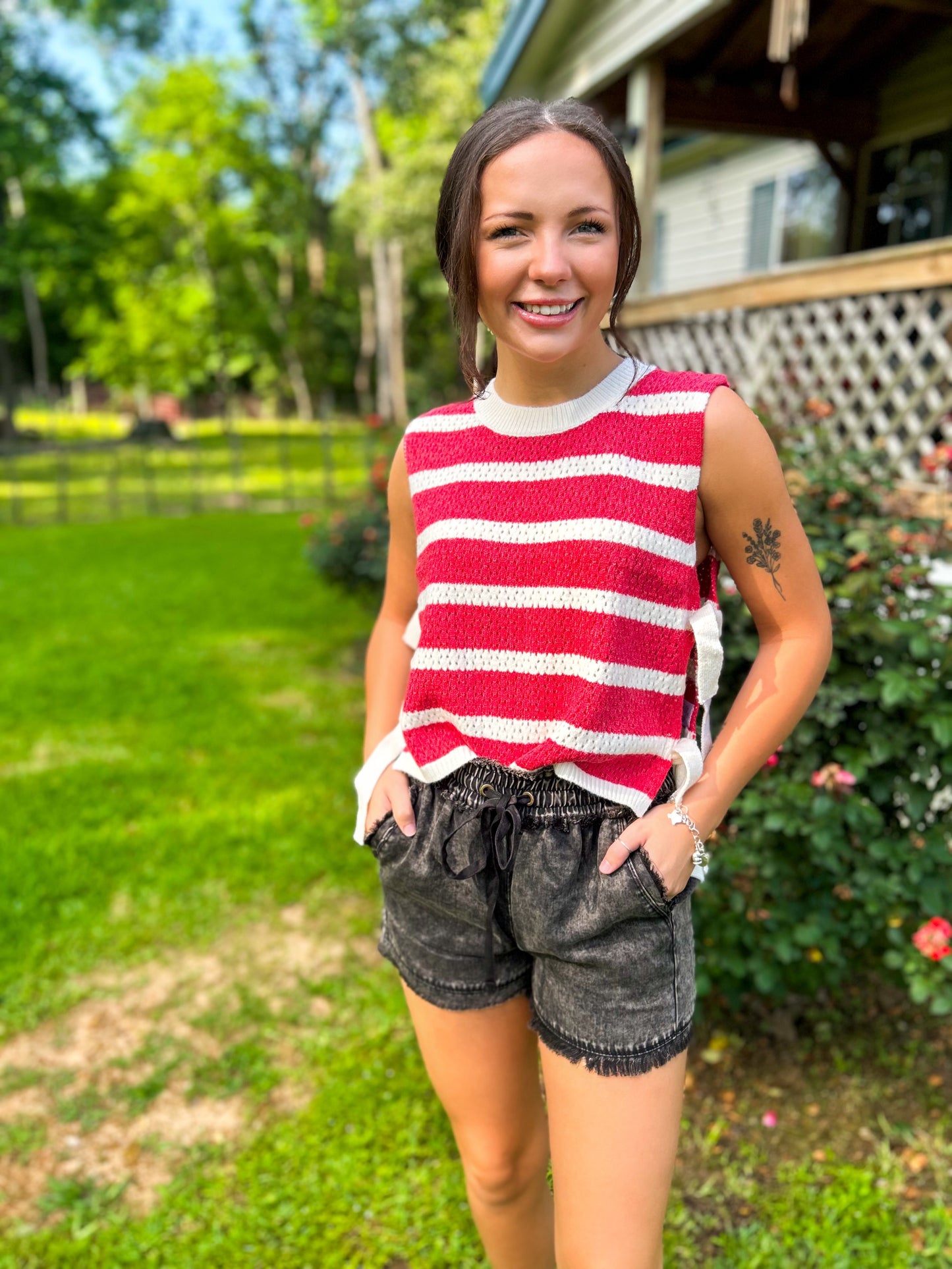 Remington Tied Vest Top
