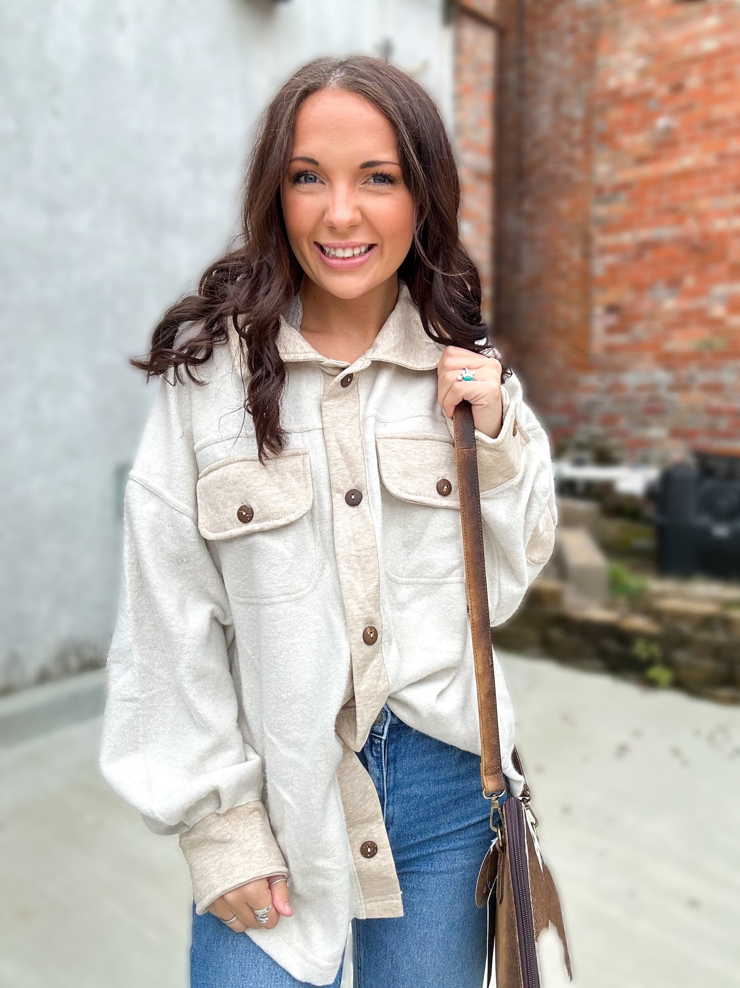 Mollie Knit Shacket