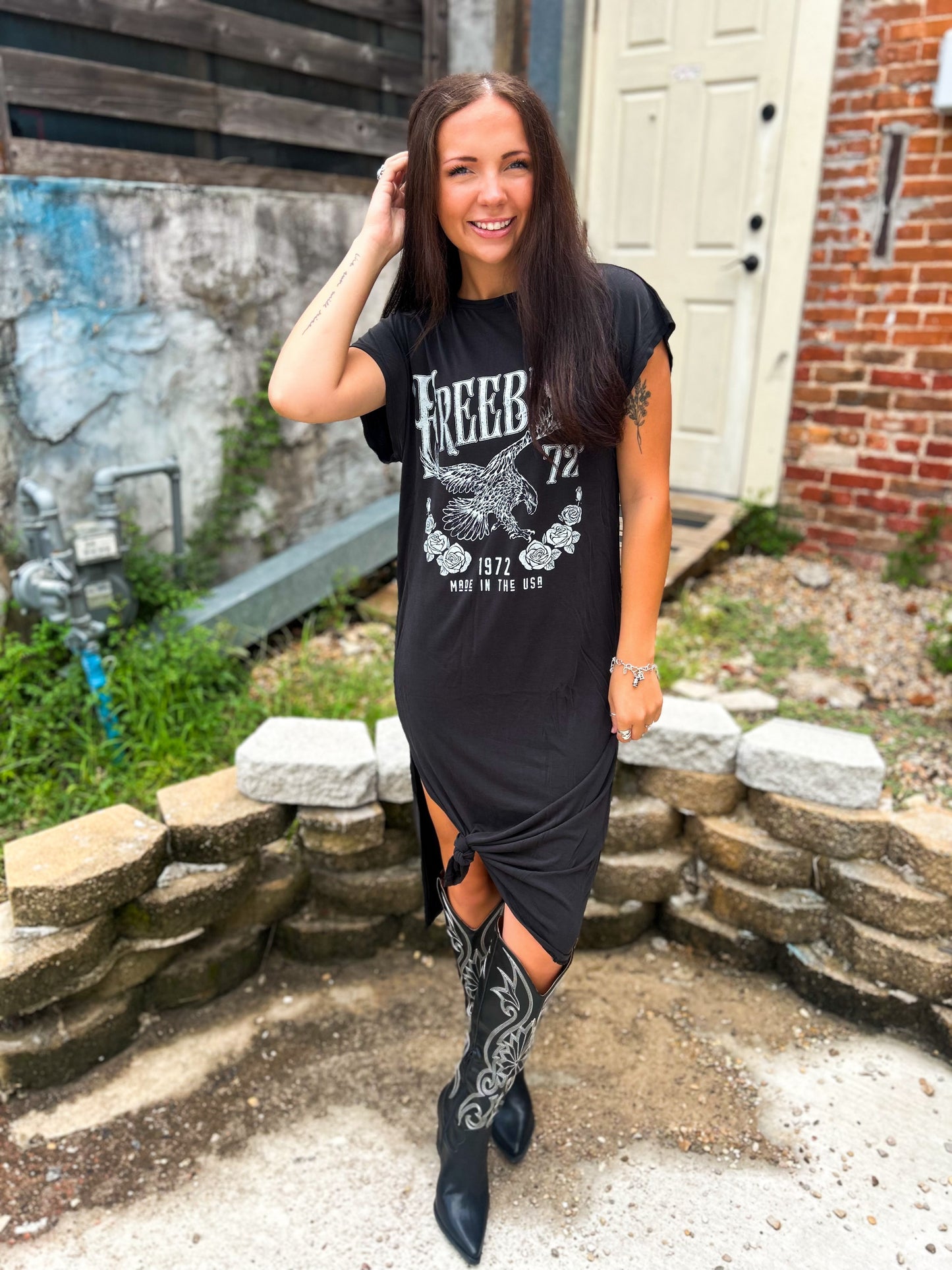 Freebird T-Shirt Dress