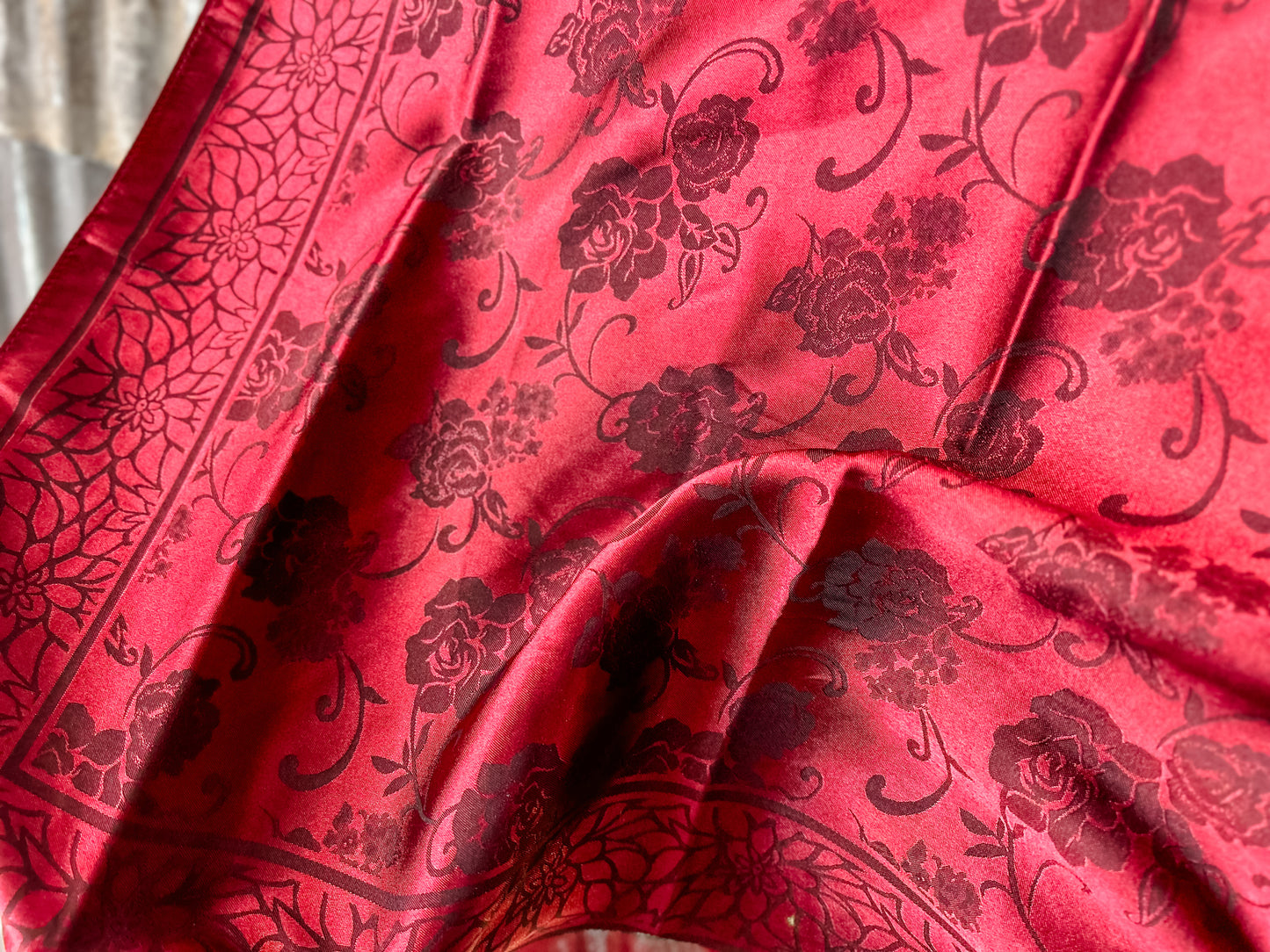 Blossom Burgundy Wildrag