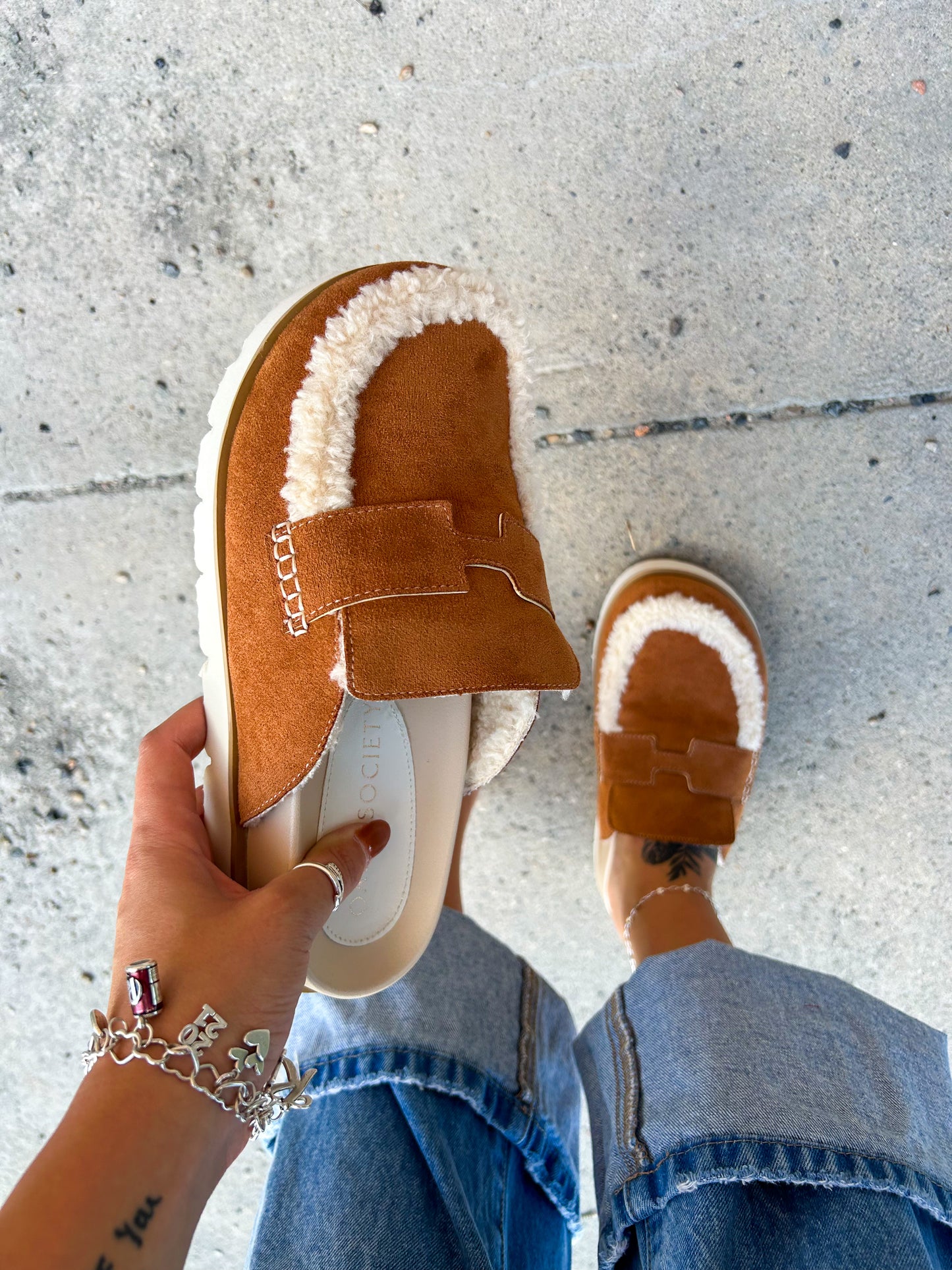 Chunky Cassie Mule