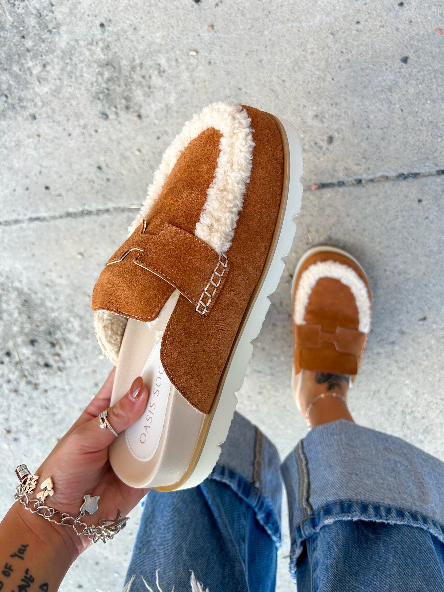 Chunky Cassie Mule
