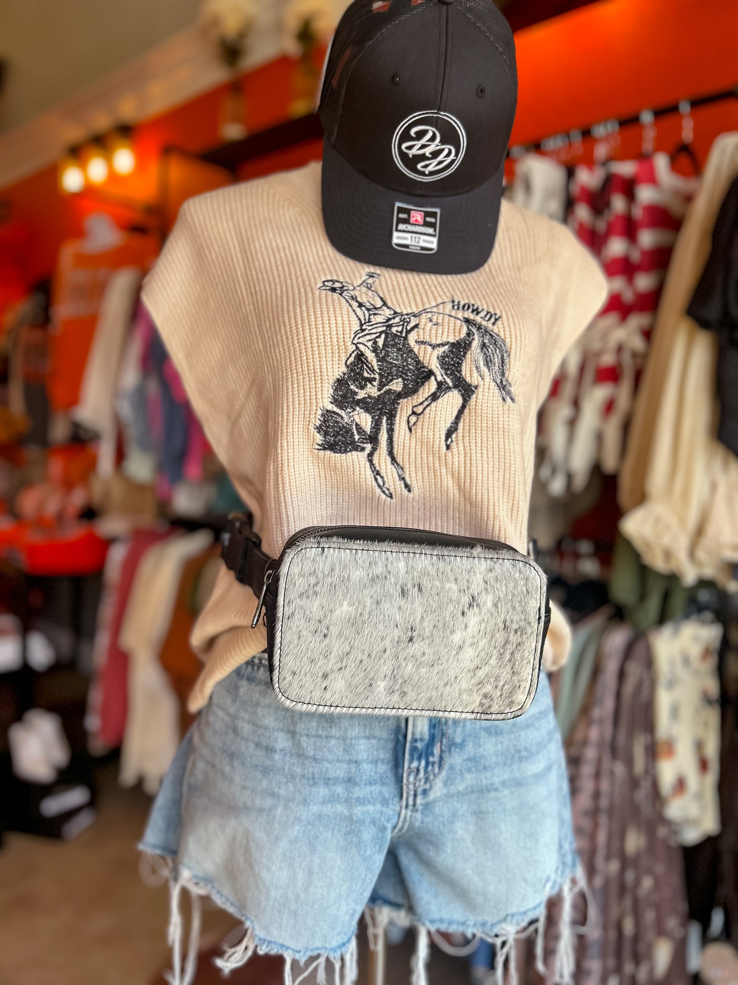 Jinks Genuine Cowhide Belt Bag
