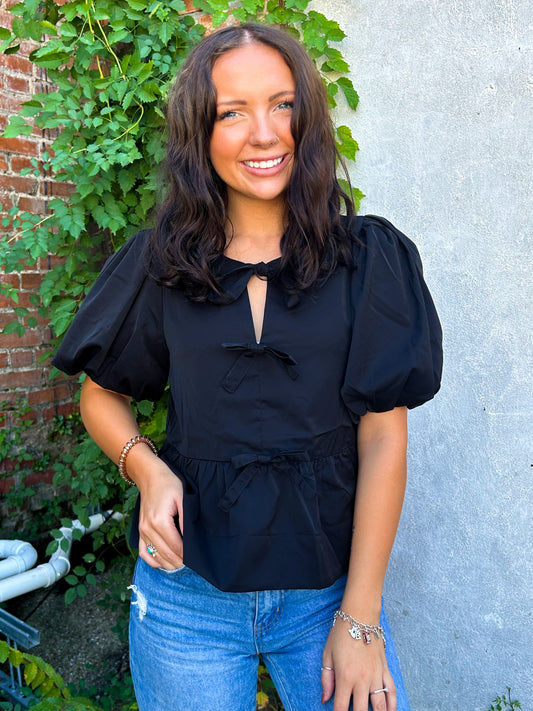 Kate Blouse in Black
