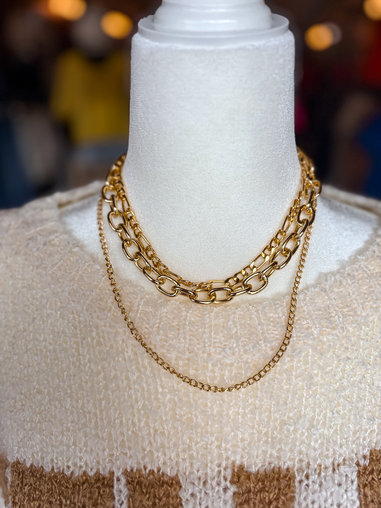 Chain Reaction Necklace