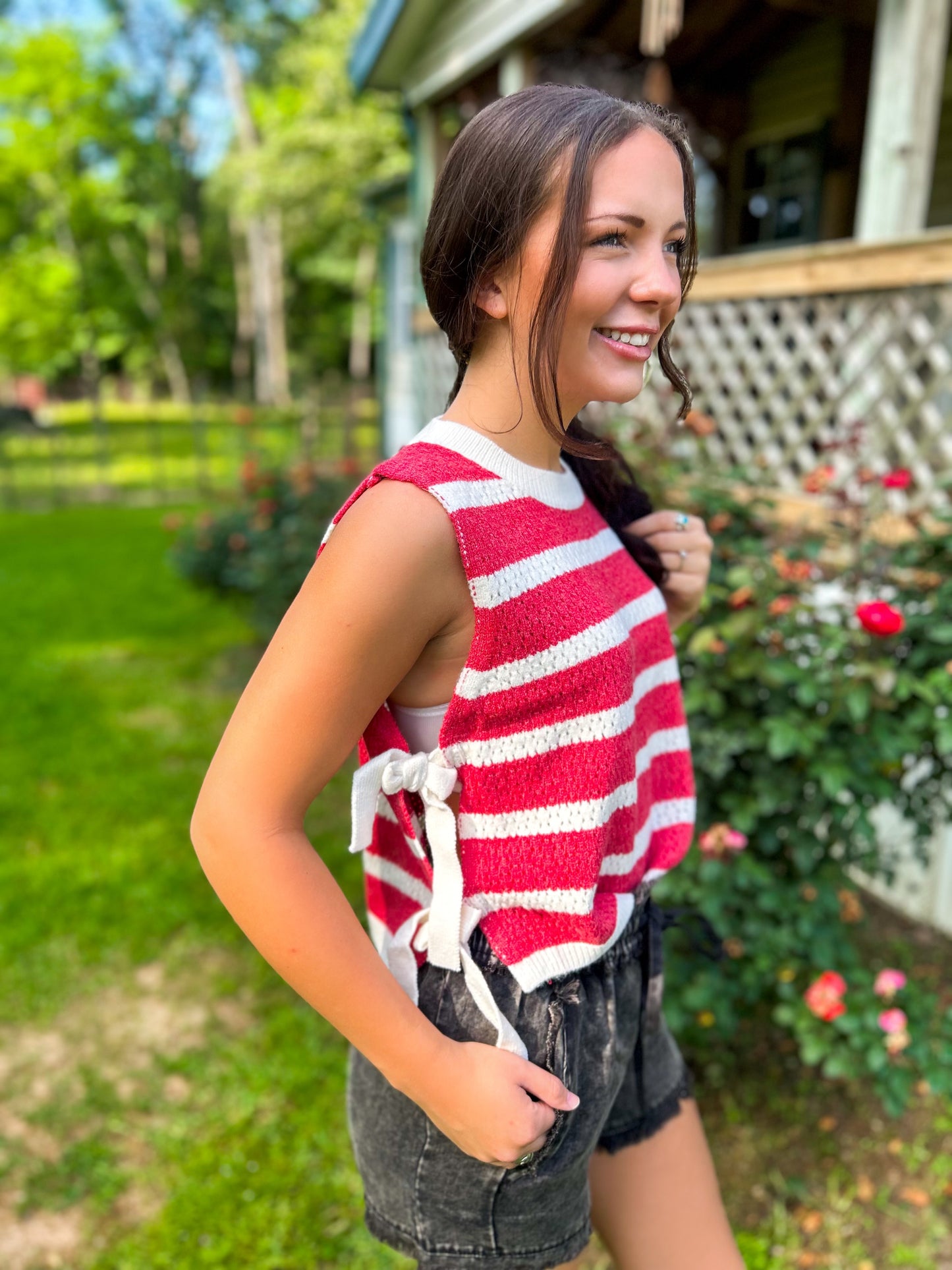 Remington Tied Vest Top