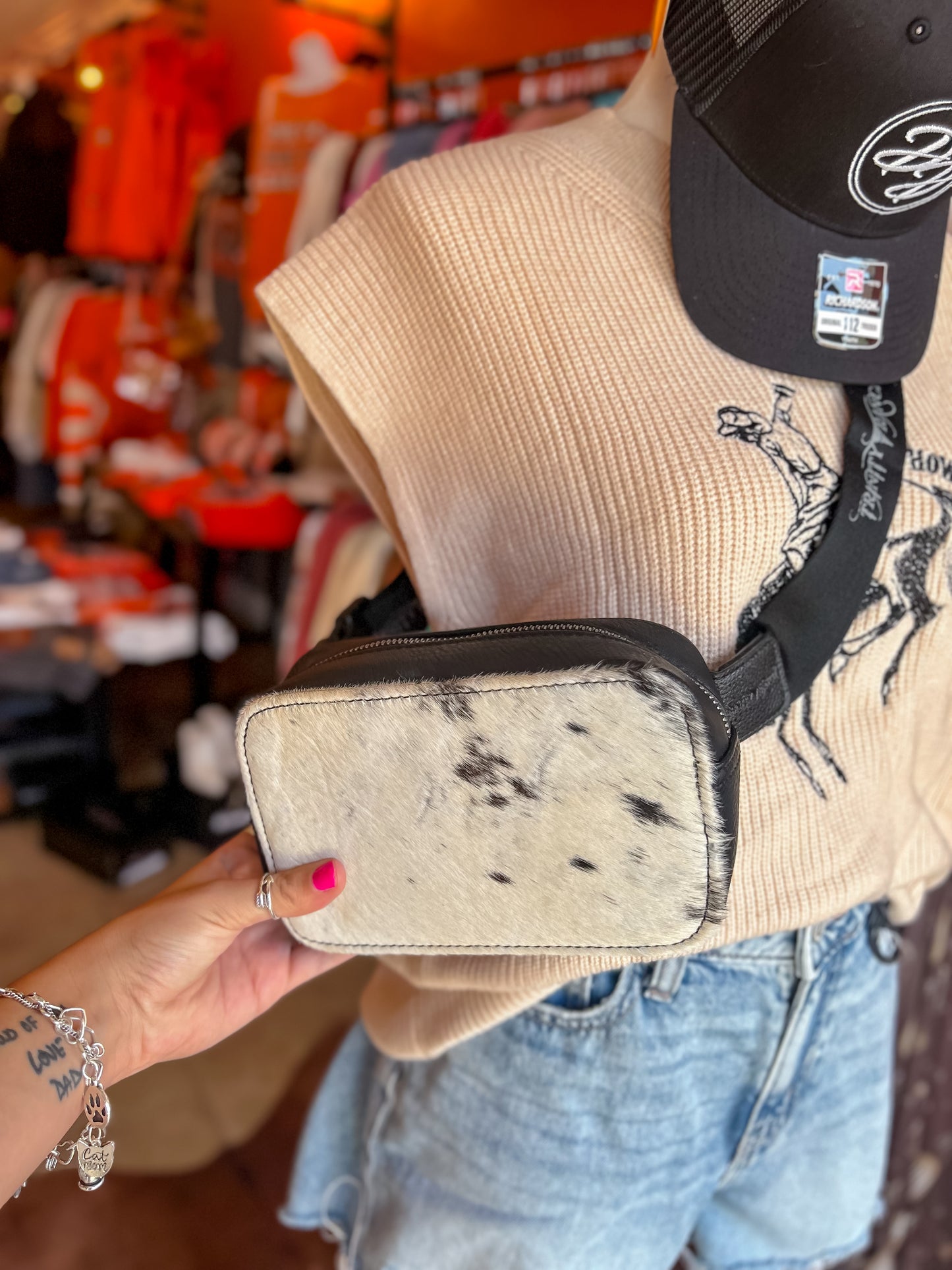 Jinks Genuine Cowhide Belt Bag