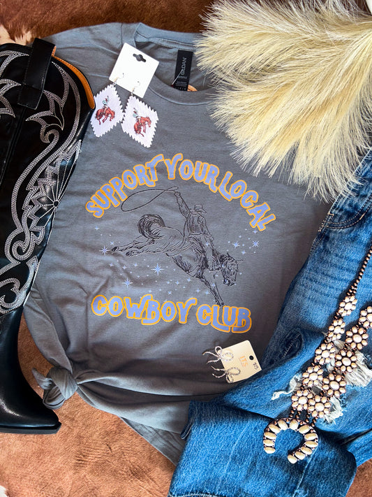 Cowboy Club Tee