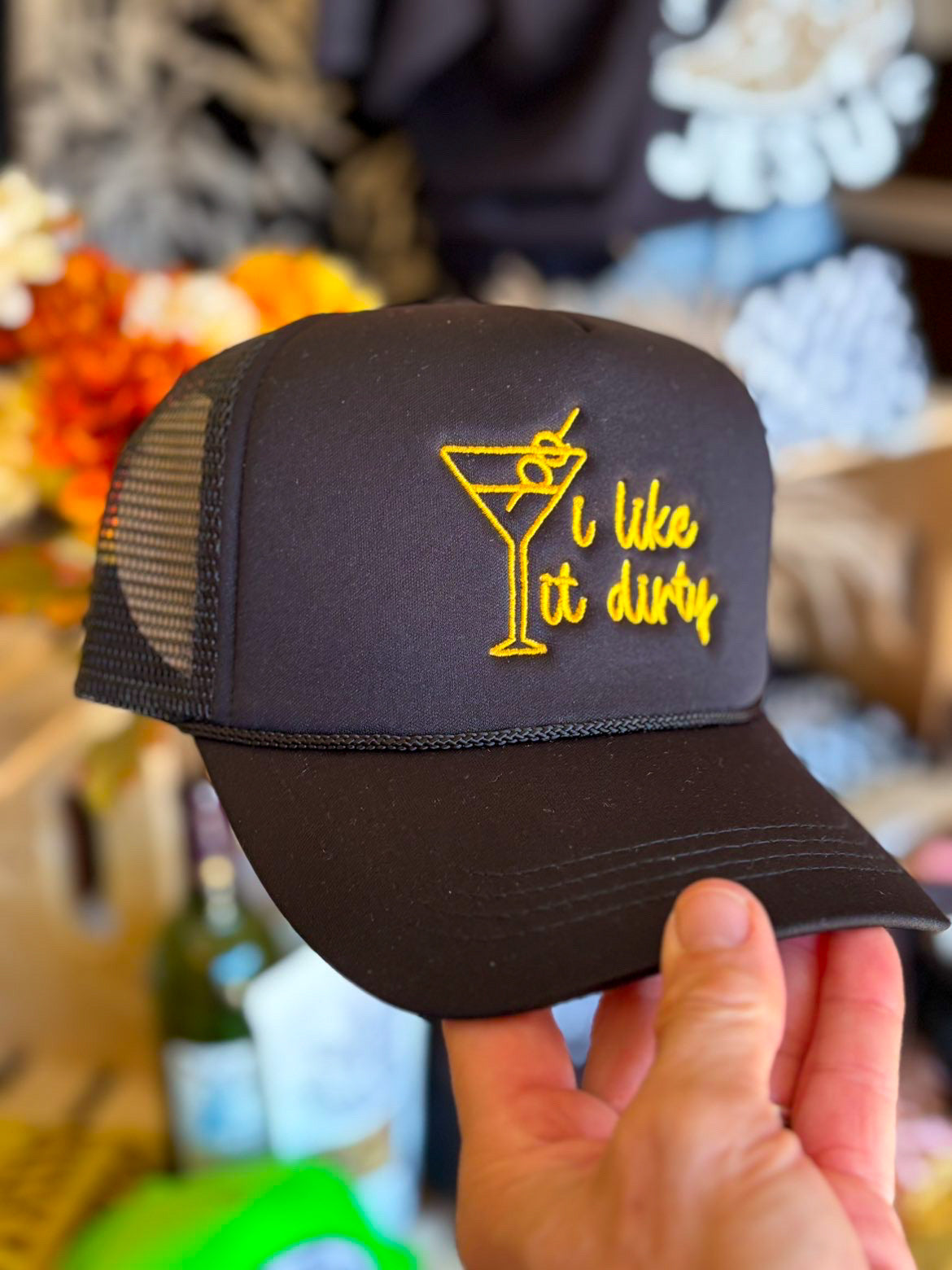 Cocktails Trucker Hat