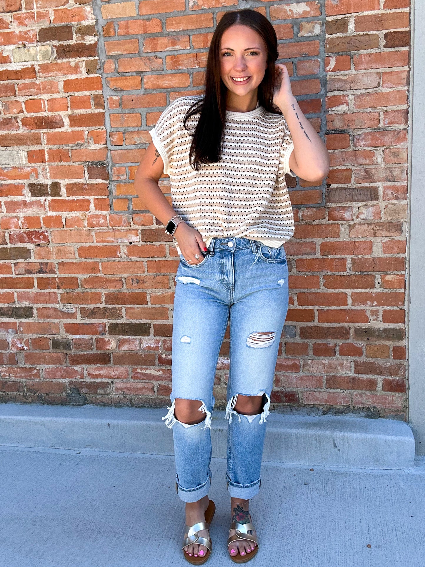 Victoria Straight Leg Jean