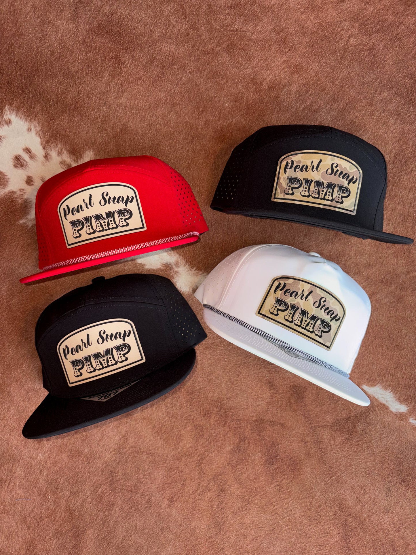 Pearl Snap Pimp Patch Snapback