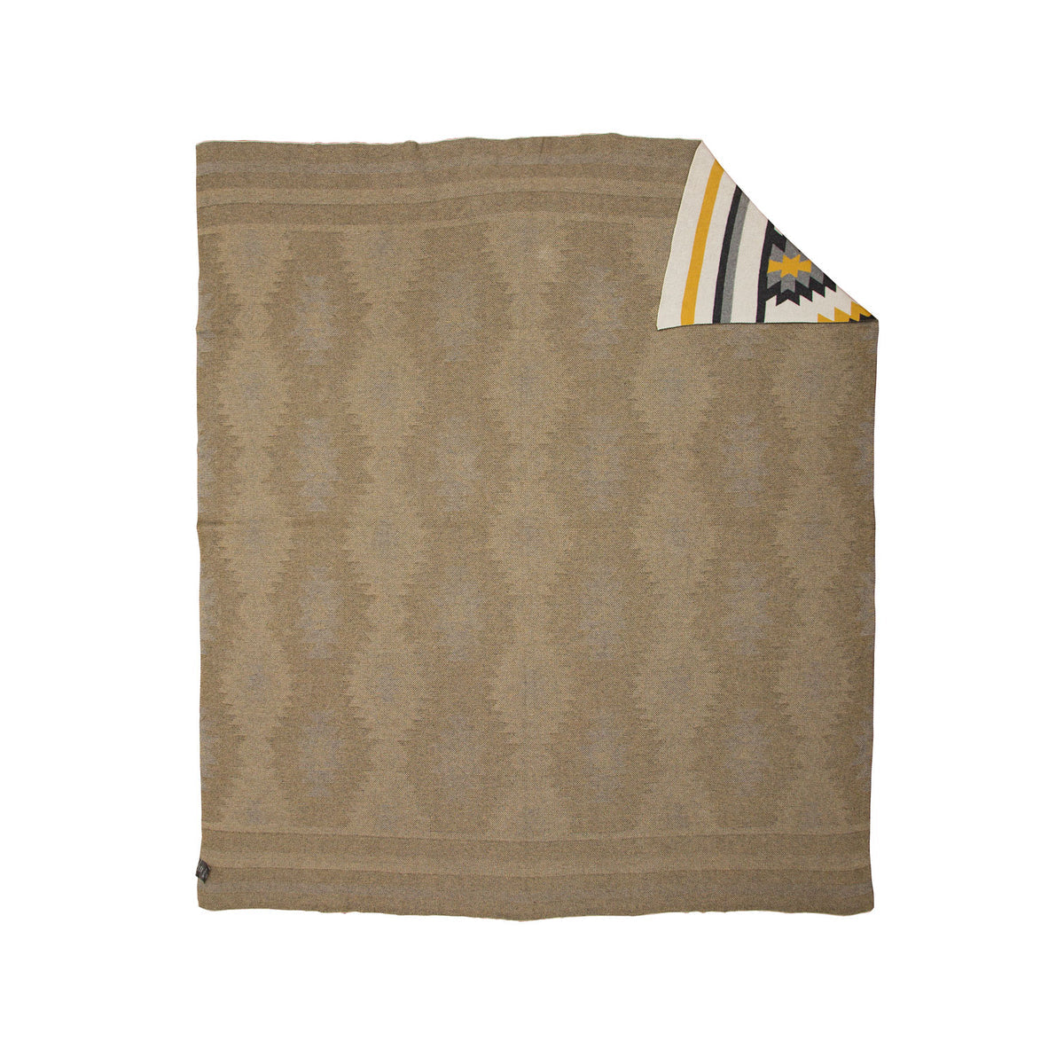 Cooly-Wooly Aztec Print Throw