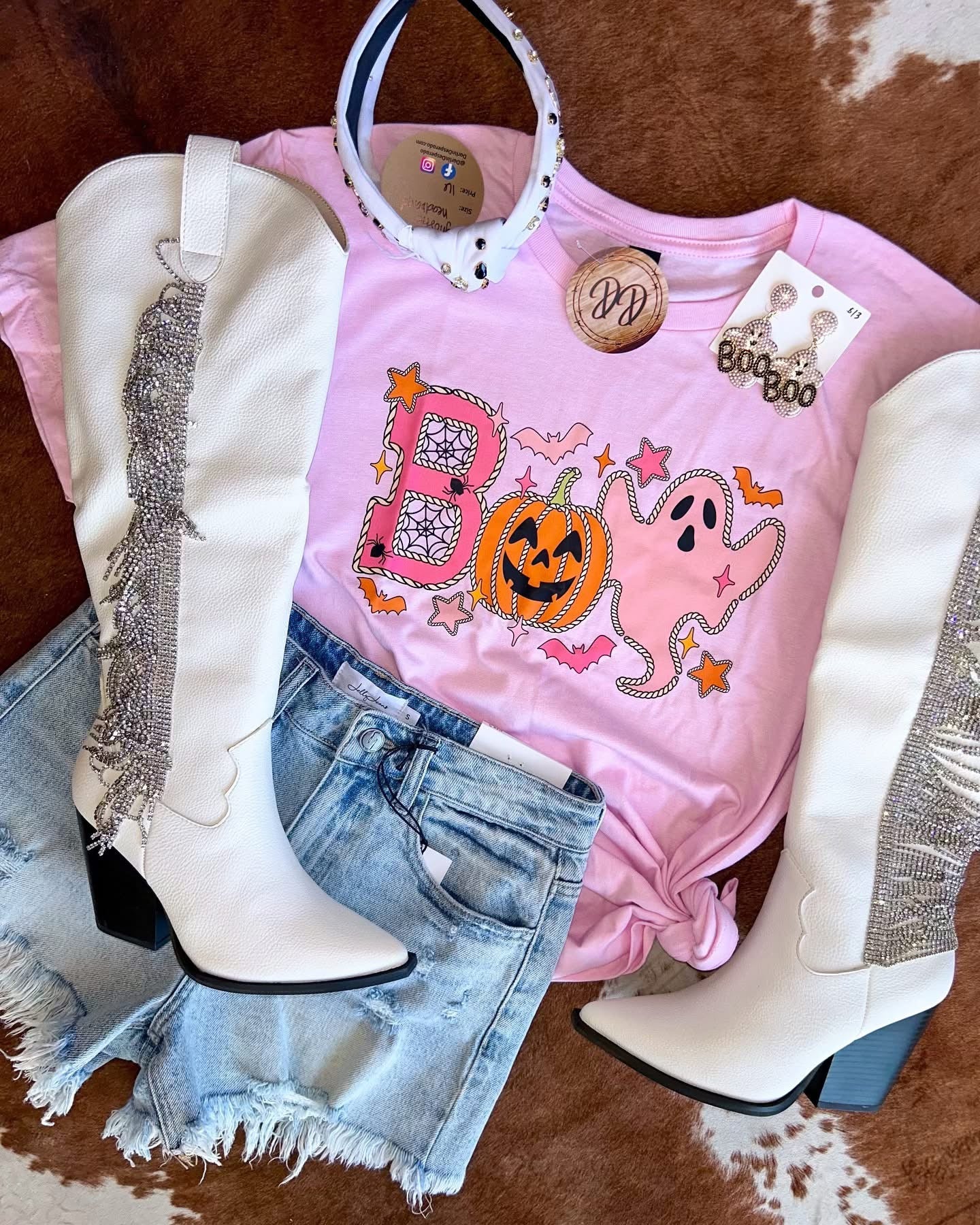 Here For The Boos Tee