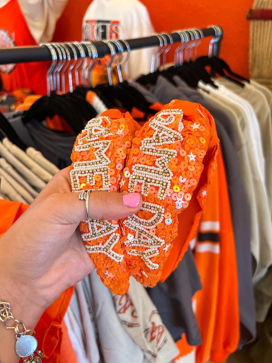 Glitzy Game Day Headband