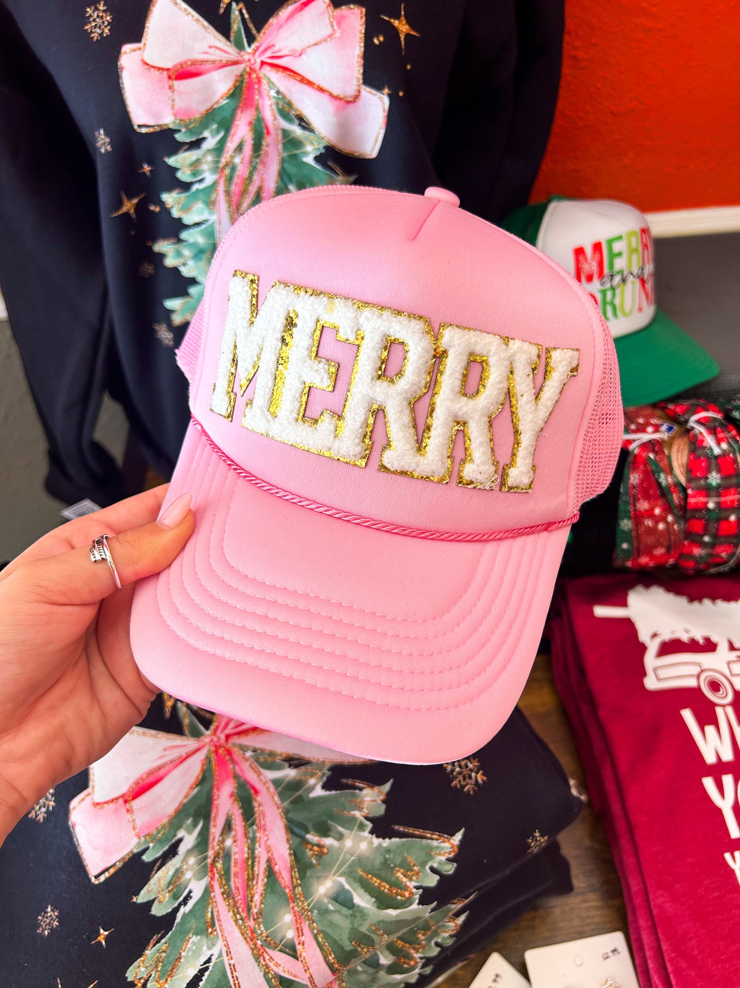 Merry Trucker Hat