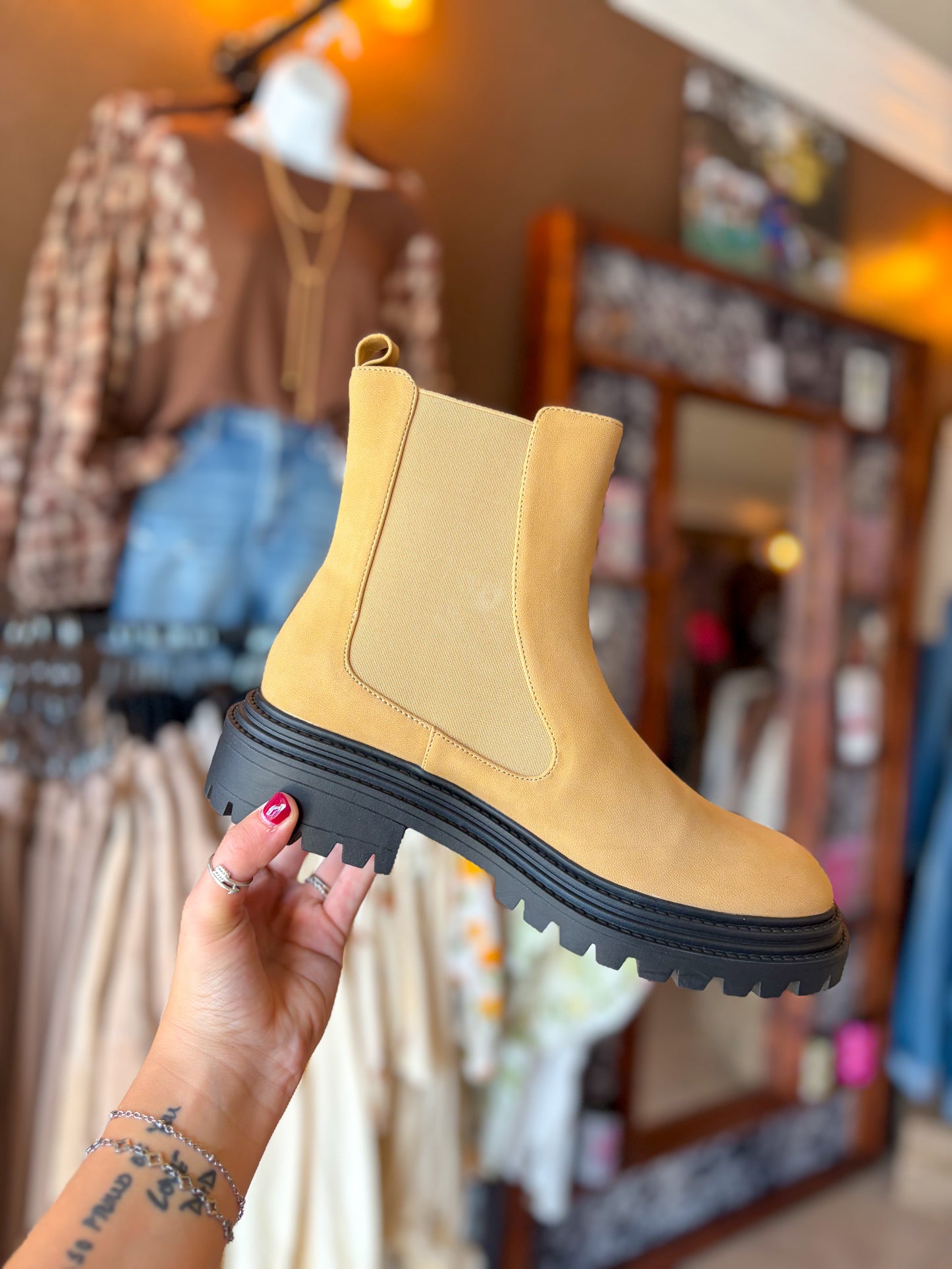 Wild Honey Chelsea Boots