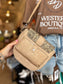 Wrangler Bray Saddle Crossbody in Khaki