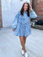 Vintage Vaquero Denim Dress