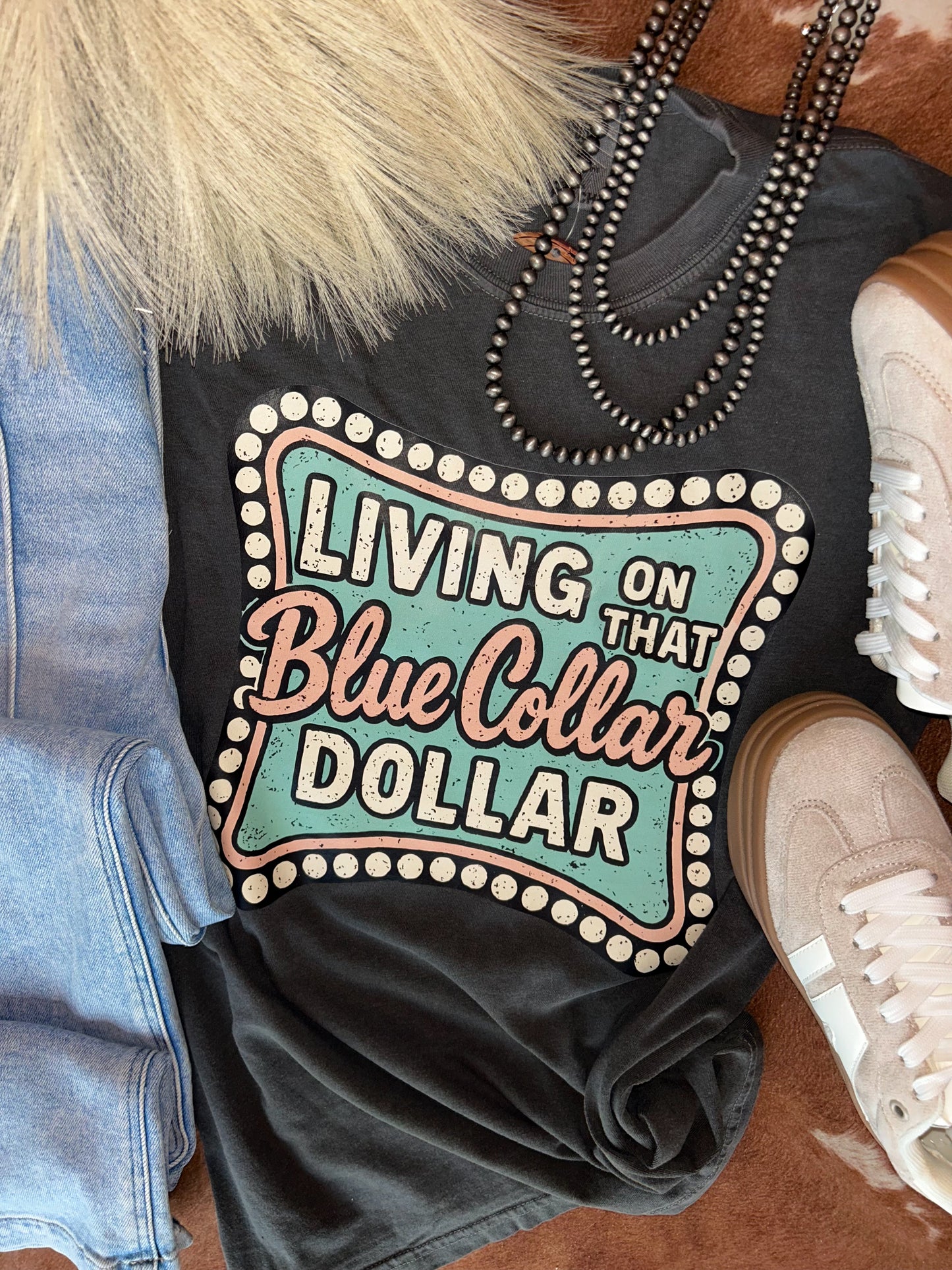 Blue Collar Dollar Tee