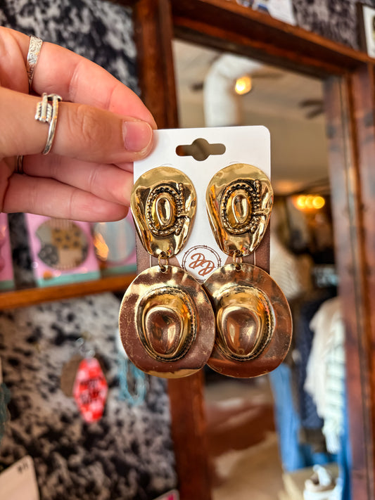 Hat Trick Earrings