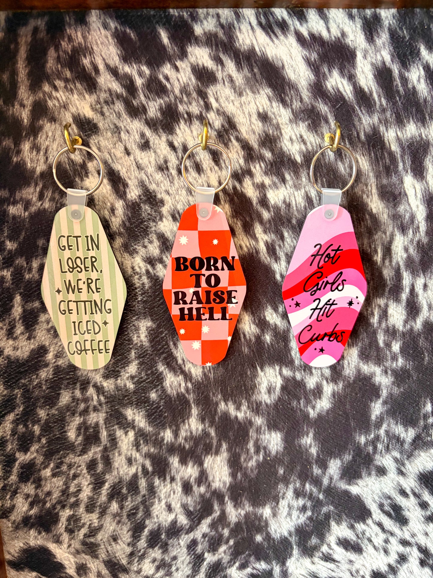 Roadside Motel Keychain