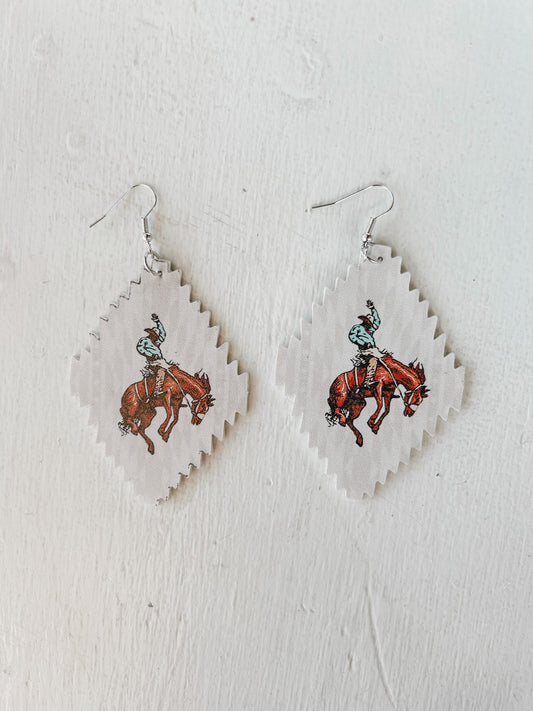Bronc Earrings