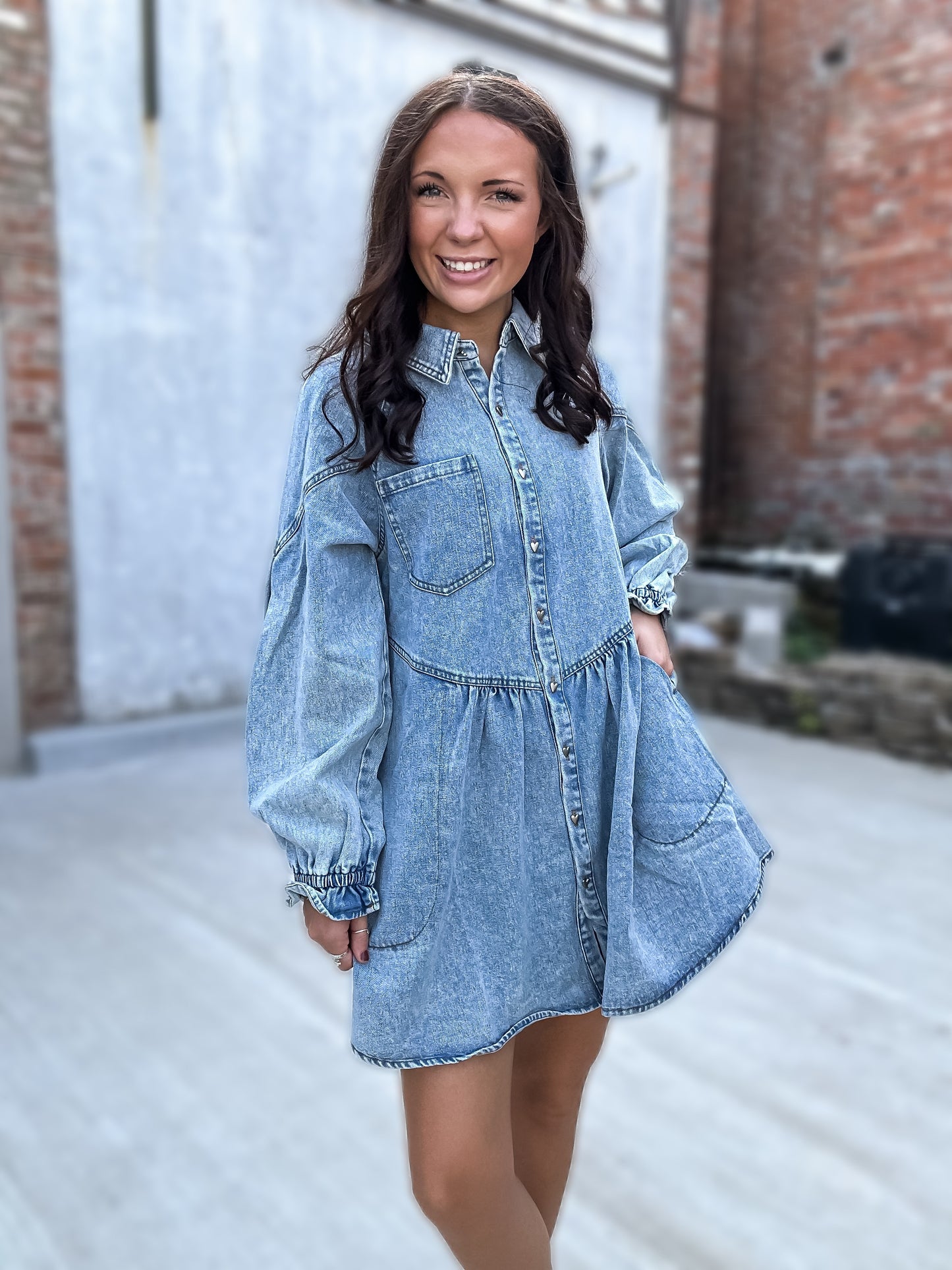 Vintage Vaquero Denim Dress