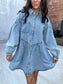 Vintage Vaquero Denim Dress