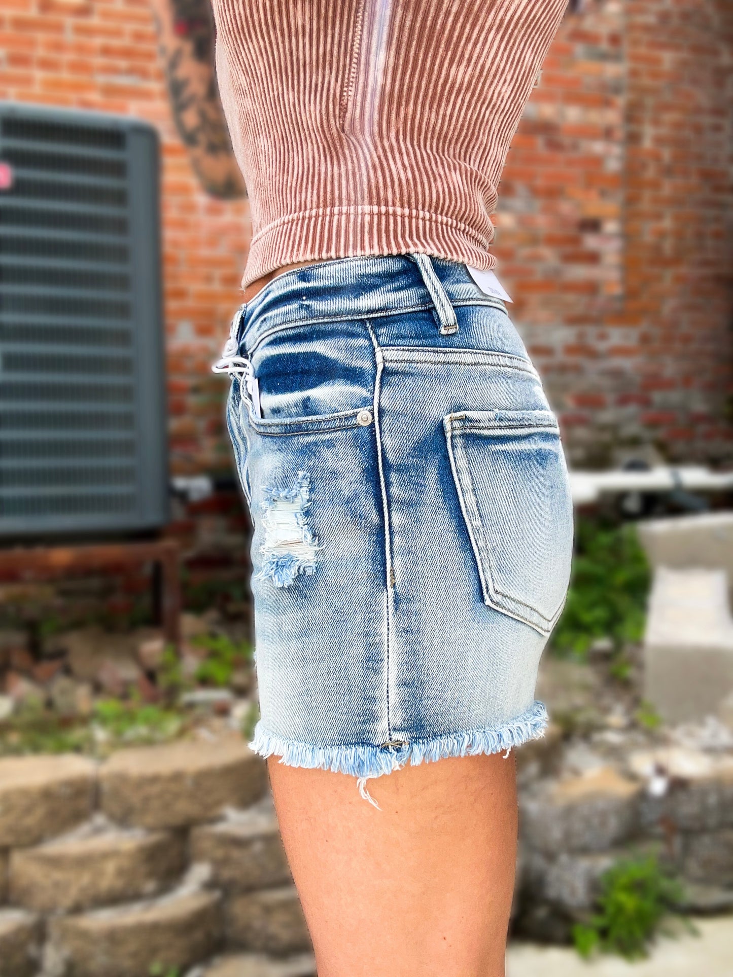 Open Road Cutoff Shorts