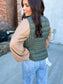 Olive You Puffer Vest