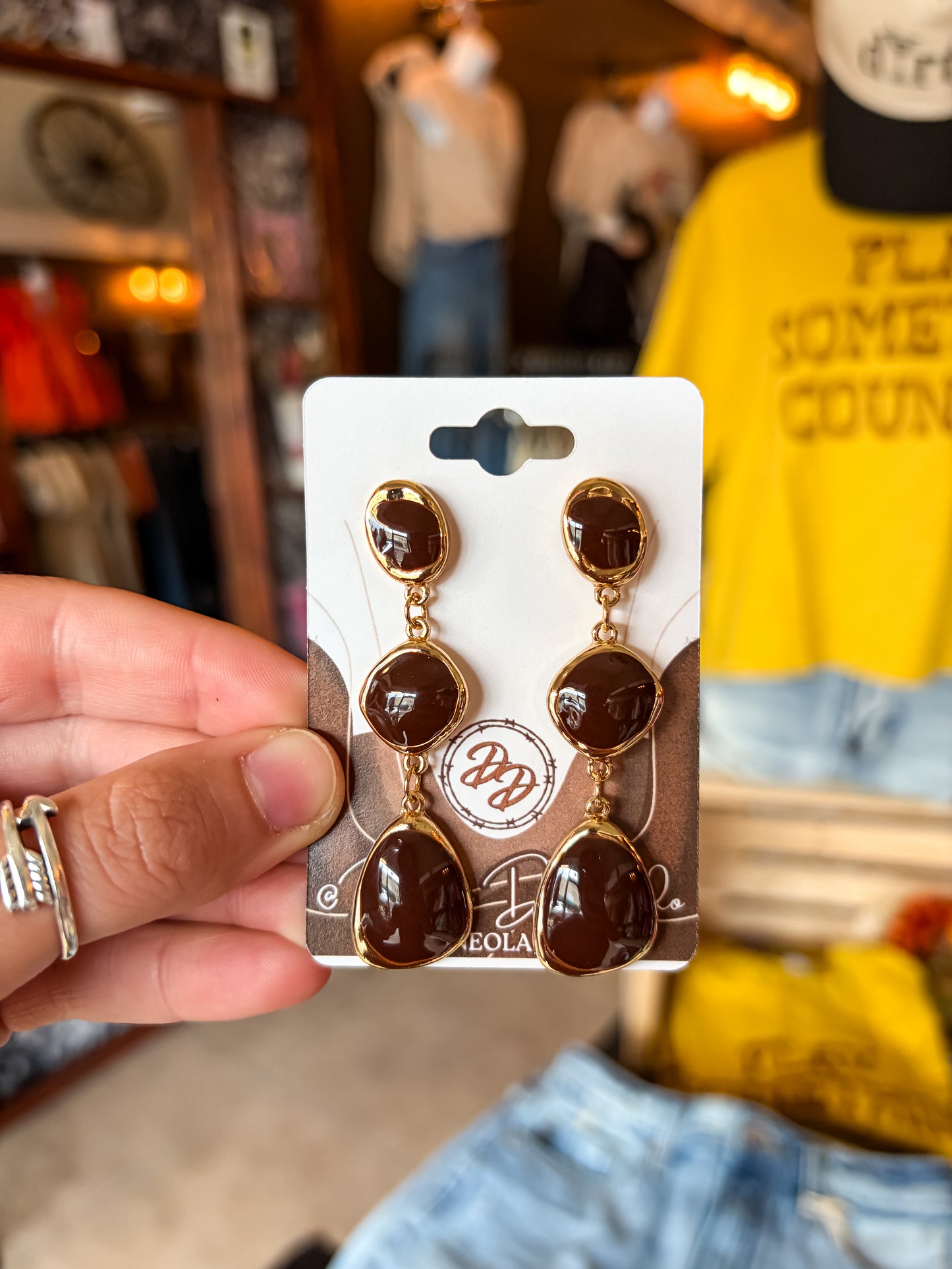 Espresso Hour Earrings
