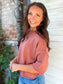 Daybreak Top in Sienna