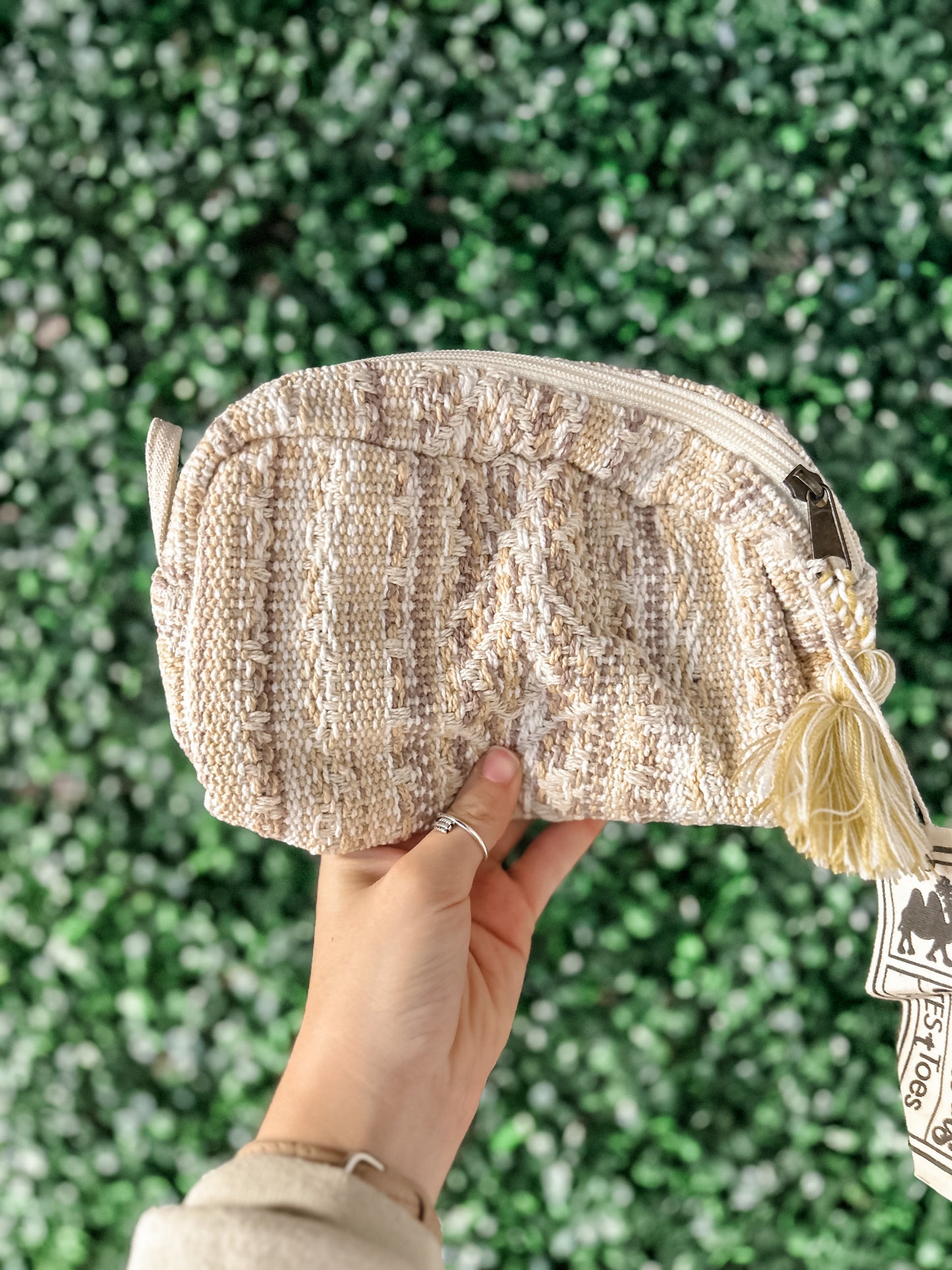 Woven Cosmetic Bag