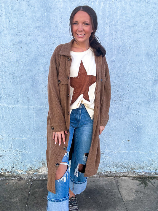 Lana Jacket in Mocha