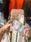 Sadler Cowhide Crossbody in Tan