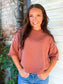 Daybreak Top in Sienna