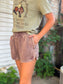 Slow Sunday Shorts in Brown