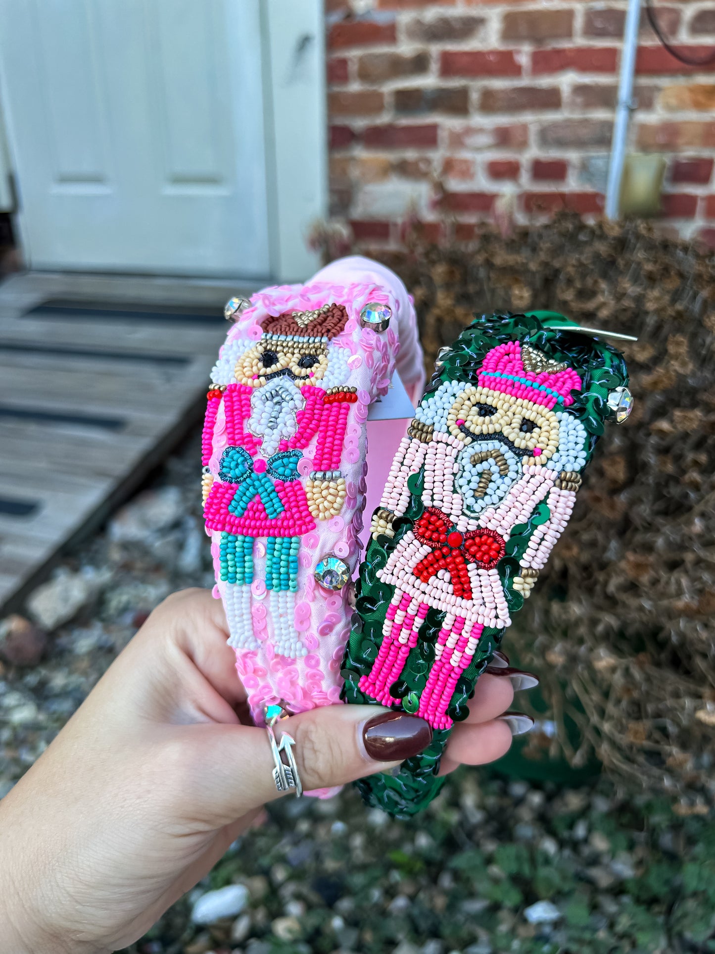 Rhinestone Nutcracker Headband