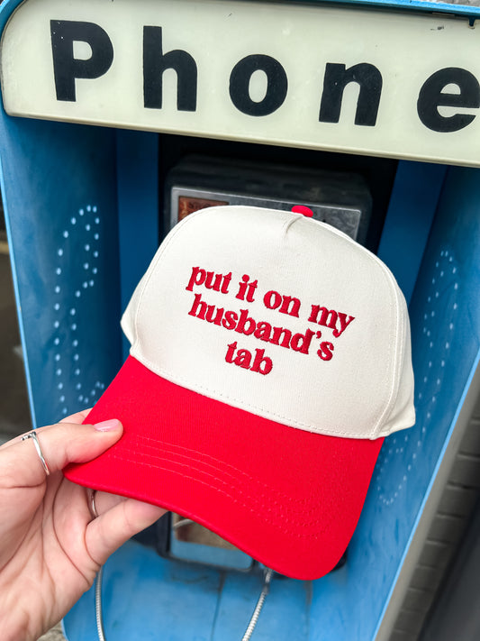 Husband’s Tab Trucker Hat