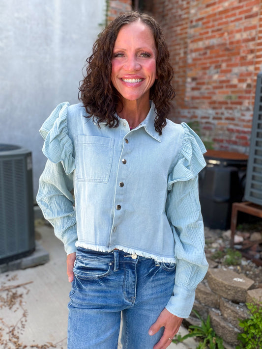 Ruffle Revival Jacket