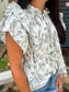 Georgia Ruffle Blouse