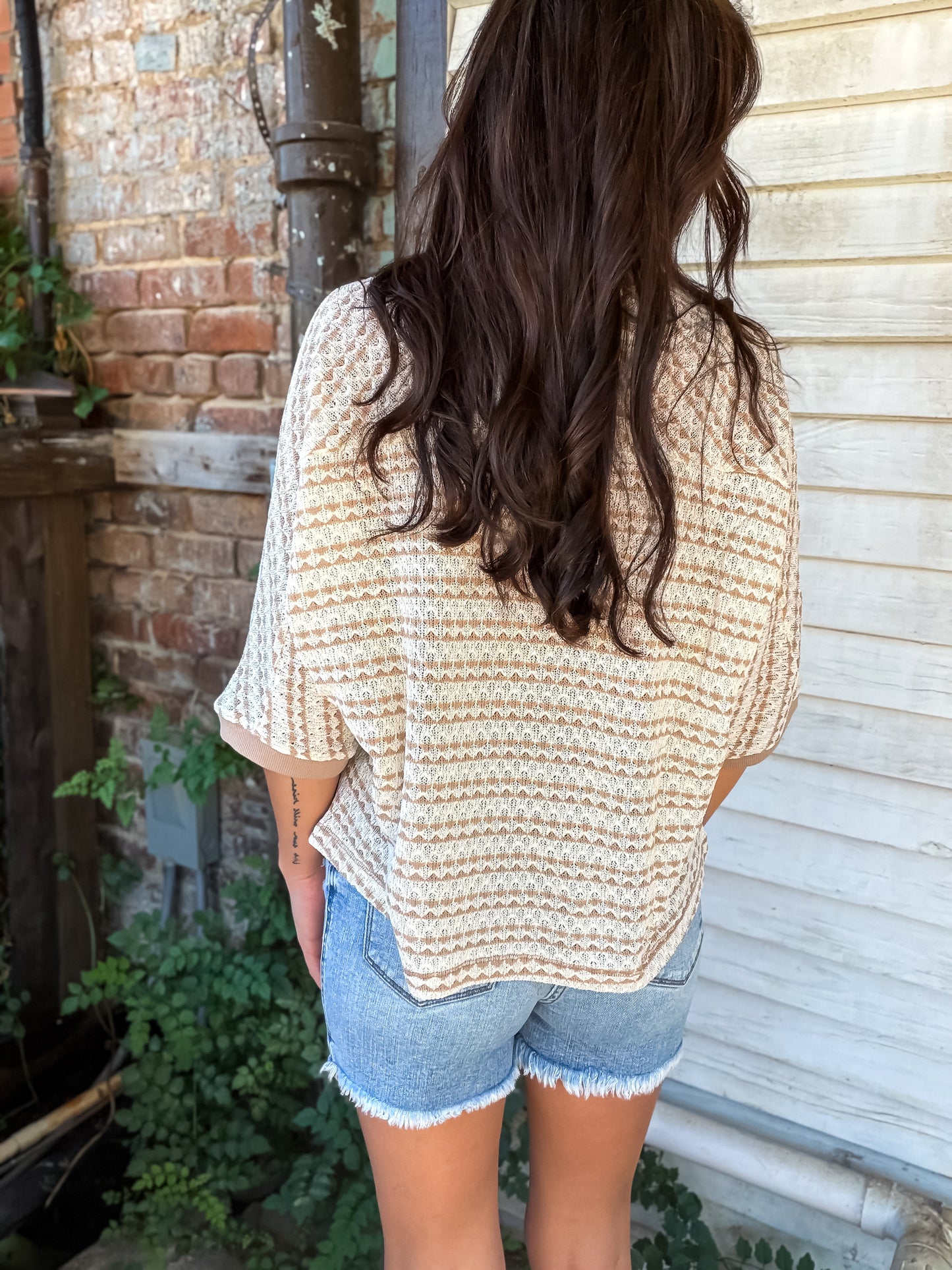 Stay Awhile Knit Top