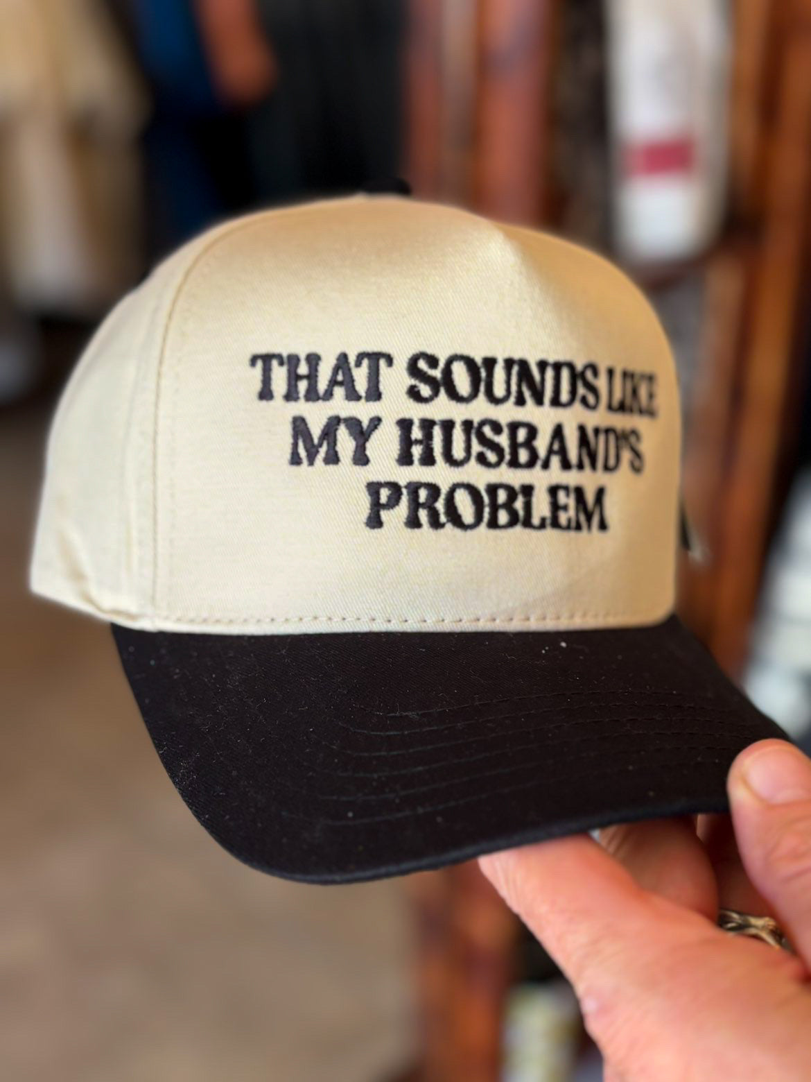 Husband’s Problem Trucker Hat