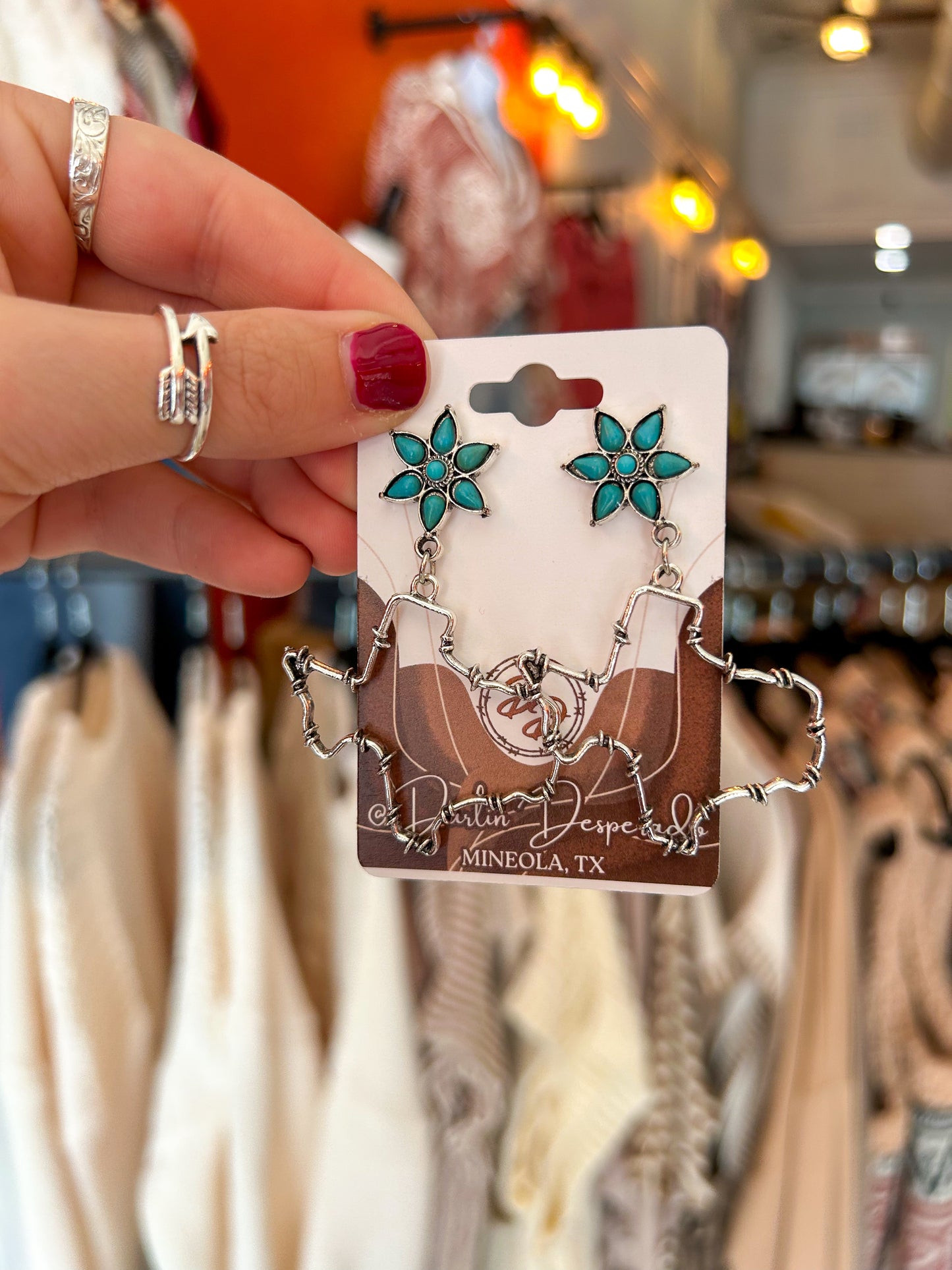 Choosing Texas Earrings