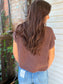Simple Pleasures Top in Brown