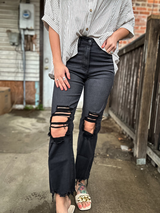 Midnight Rodeo Distressed Jean