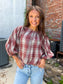 Rust & Romance Blouse