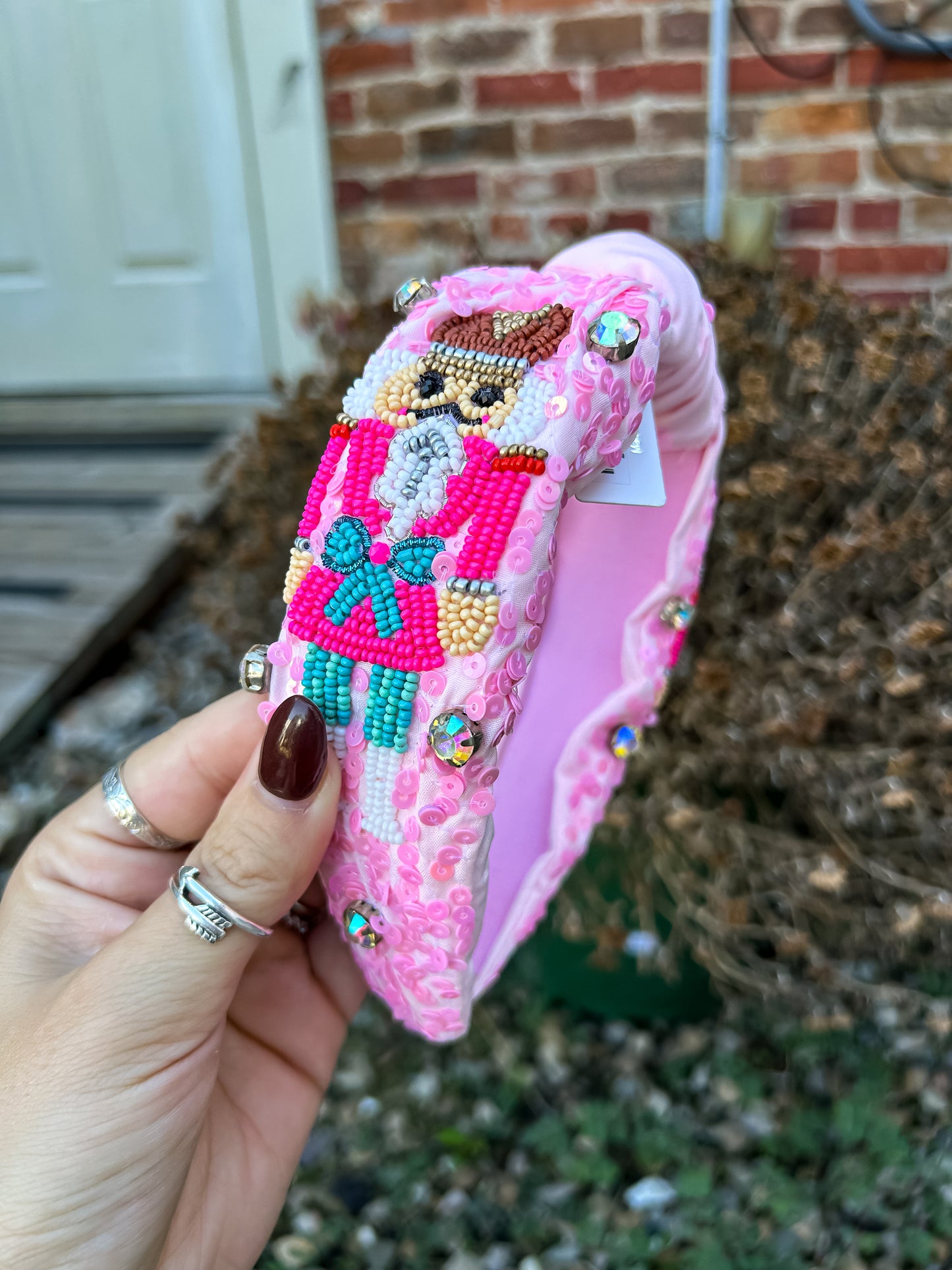 Rhinestone Nutcracker Headband