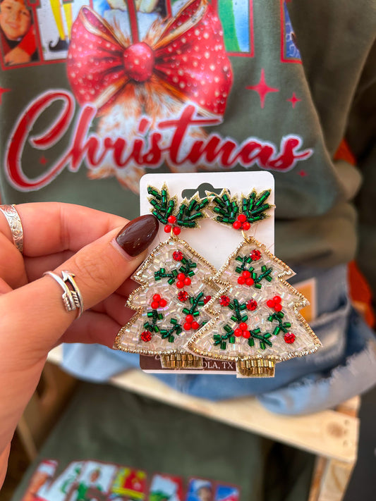 O Christmas Bling Earrings