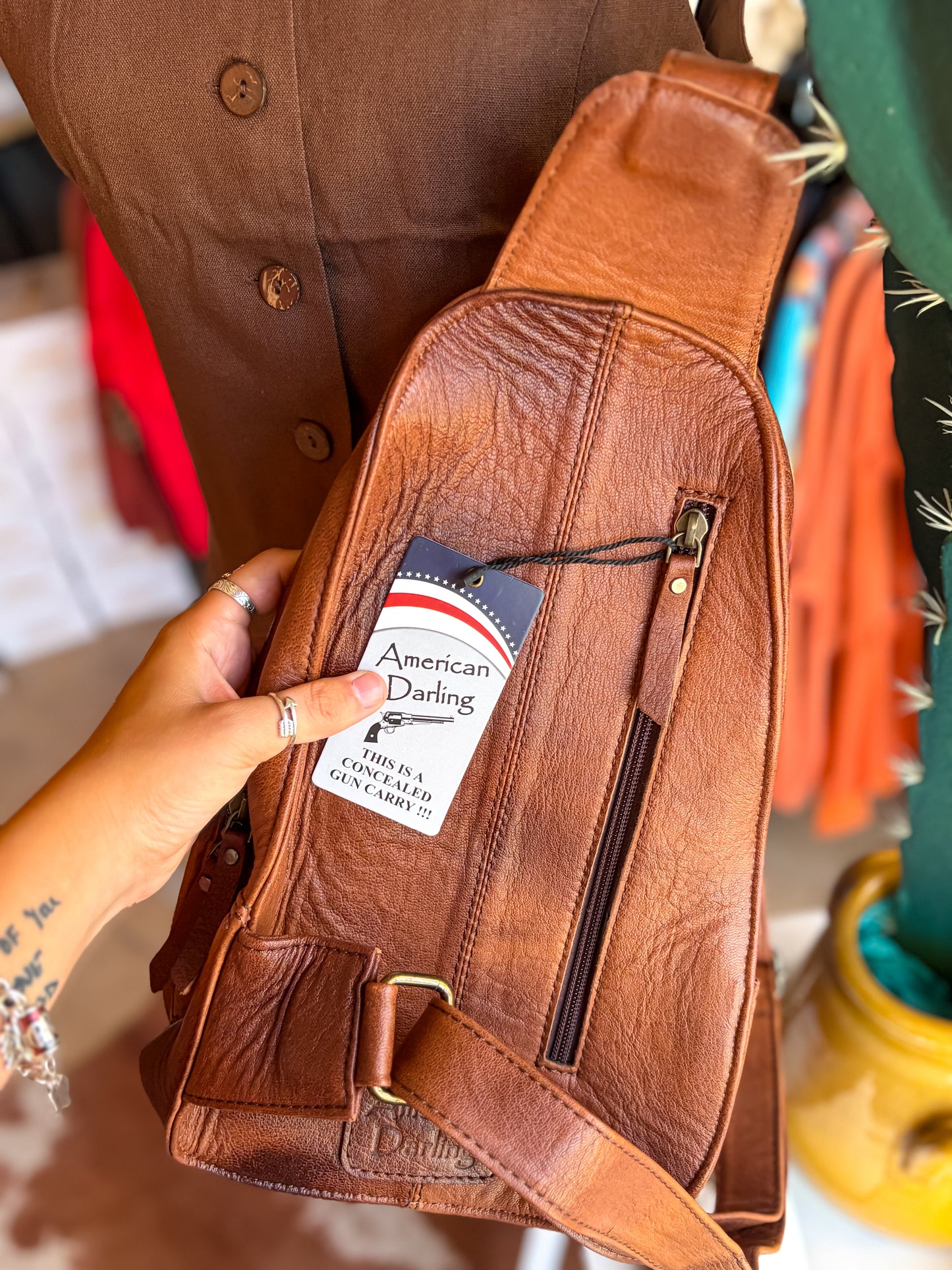 Sunflower Trail Sling Bag